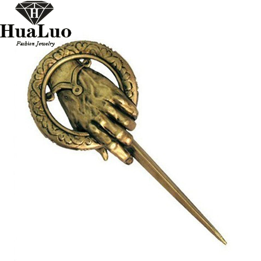 Game Of Thrones Brooch Hand Of The King Pin Jewelry  XW102