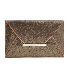 Sequin Envelope Evening Purse Clutch Handbag